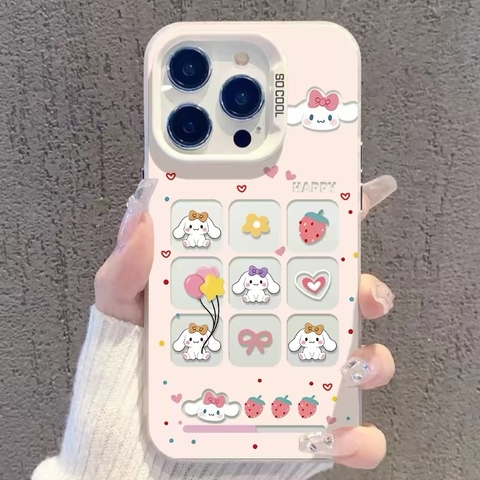 Ốp lưng Cinnamoroll dâu tây_O93 (Iphone, Huawei, Honor, OPPO, Vivo, Xiaomi & Redmi)
