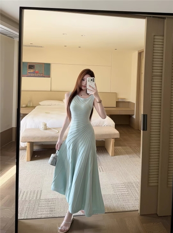 Váy xếp ly ôm eo_Y75