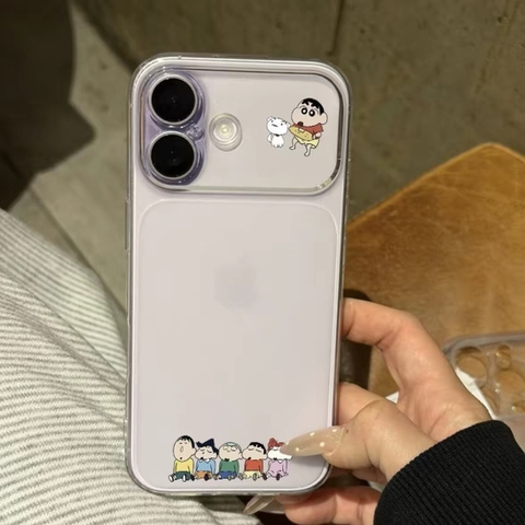 Ốp lưng điện thoại Shin cậu bé bút chì_O145 (Tất cả các dòng Iphone)