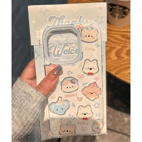 Ốp lưng thú cưng chibi dễ thương_O135 (Iphone, Huawei, Honor, OPPO, Vivo, Xiaomi & Redmi)