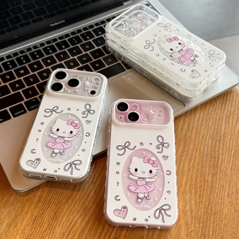 Ốp lưng Hello Kitty múa ba lê_O217 (Iphone, Huawei, Honor, OPPO, Vivo, Xiaomi & Redmi)