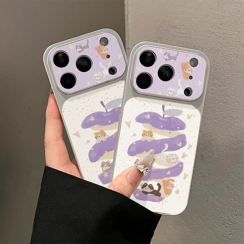 Ốp lưng mèo hoạt hình_O62 (Iphone, Huawei, Honor, OPPO, Vivo, Xiaomi & Redmi)