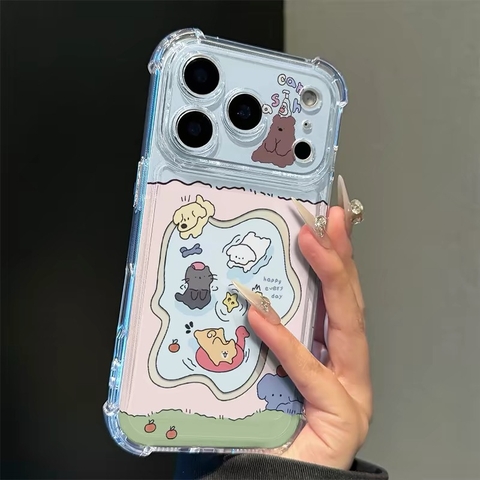 Ốp lưng thú cưng tắm hồ_O65 (Iphone, Huawei, Honor, OPPO, Vivo, Xiaomi & Redmi)