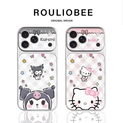 Ốp lưng Kuromi, Hello Kitty caro pastel_O158 (Iphone, Huawei, Honor, OPPO, Vivo, Xiaomi & Redmi)