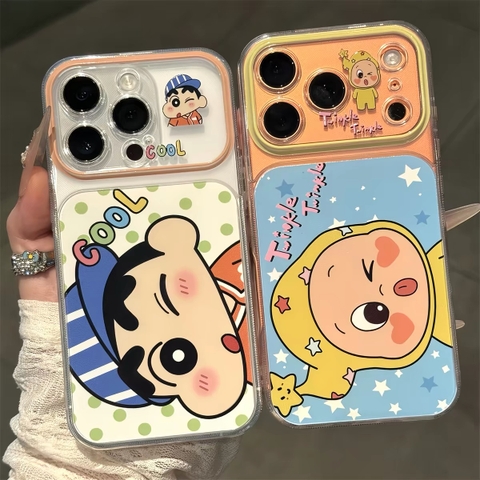 Ốp lưng Shin và Twinkle dễ thương_O197 (Iphone, Huawei, Honor, OPPO, Vivo, Xiaomi & Redmi)