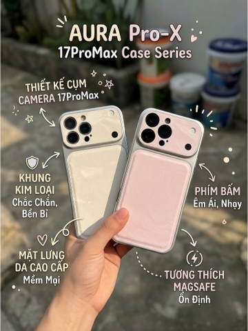 Ốp Lưng Iphone Viền Thép Phối Da Cao Cấp