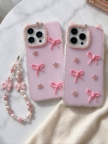 Ốp Lưng iPhone Tai Mèo Nơ Xinh