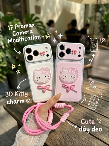 Ốp Lưng Iphone _ Bộ Ốp Lưng Hello Kitty 3D