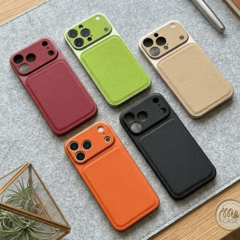 Ốp Lưng iPhone Vân Da Hàng Loại 1 Minimal Leather - Thấy Là Sang , Dùng Là Mê