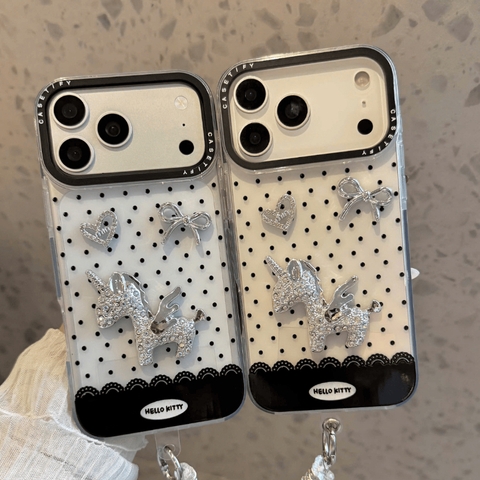 ✨ Ốp Lưng Iphone Ốp Lưng Kỳ Lân Lấp Lánh Sang Xịn - Crystal Unicorn Chic🦄