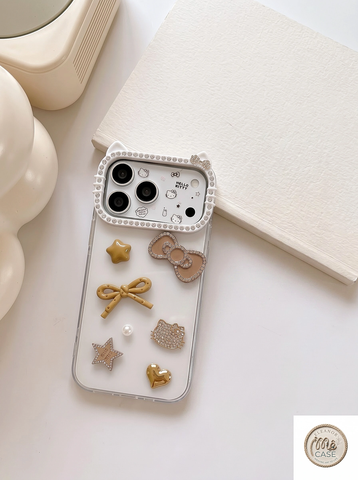 Ốp Lưng iPhone Cute Candy Kitty - Cầm Là Thích - Dùng Là Phê