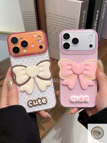 🎀 Ốp lưng iPhone Bow Cute Edition - Nơ Nổi Siêu Xinh💕💞