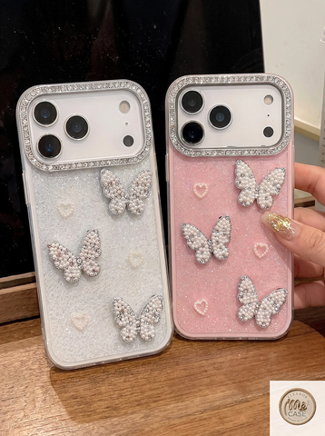Ốp Lưng Iphone Cánh Bướm Pha Lê