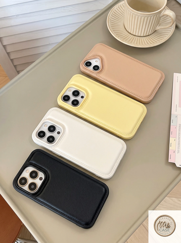 Ốp Lưng IPhone Giả Da Minimalist – Basic nhưng Classy