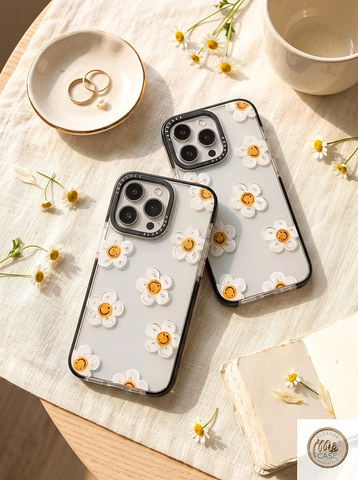 Ốp Lưng Iphone Hoa Cúc Trắng - Sunny Daisy Vibes ☀️🌼