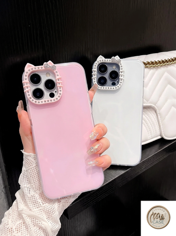 Ốp Lưng Iphone Viền Camera Đính Đá Lấp Lánh