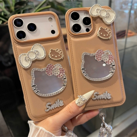 Ốp Lưng Iphone Brown Babe kitty - Nâu Tiểu Thư