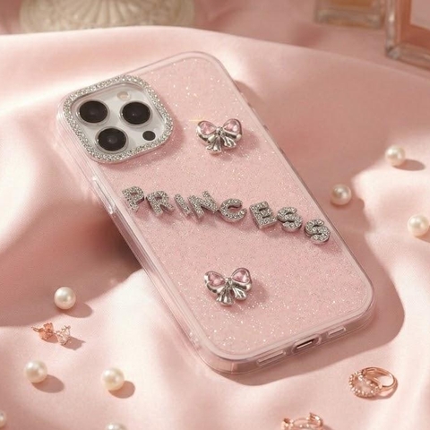 Ốp Lưng Iphone Đính Chữ Đá_