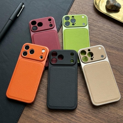 Ốp Lưng iPhone Vân Da Hàng Loại 1 Minimal Leather - Thấy Là Sang , Dùng Là Mê