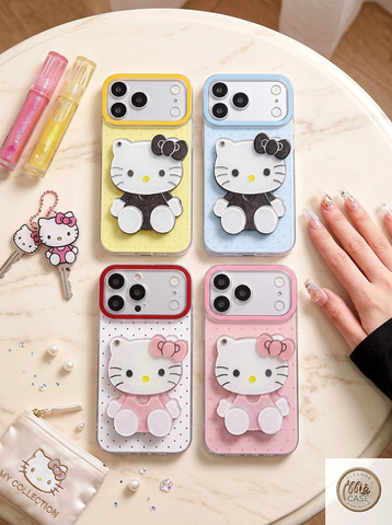 Ốp Lưng iPhone Hello Kitty 3D  Chống Va Đập Màu Pastel - Mê case