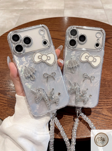 ỐP LƯNG IPHONE GẮN CHAMR BLING BLING UNICORN GALAXY – PHÉP MÀU LẤP LÁNH TRÊN ĐÔI TAY