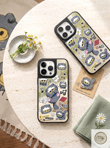 Ốp Lưng Mèo Mặt Ngốc Vô Tri Cho iPhone - Case Điện Thoại Độc Đáo Ngộ Nghĩnh