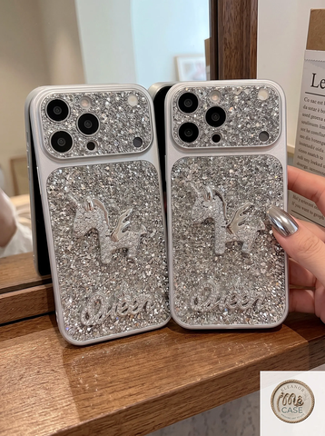 Ốp Lưng iPhone Kim Tuyến Kỳ Lân 3D Sang Chảnh
