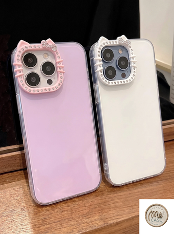 Ốp Lưng Iphone Viền Camera Đính Đá Lấp Lánh
