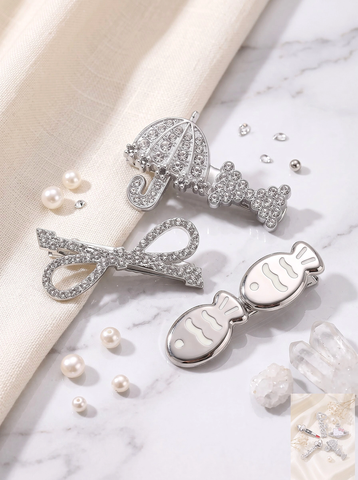 COMBO 3 KẸP TÓC SIÊU DỄ THƯƠNG_Mê CaSe