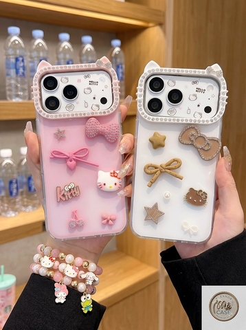 Ốp Lưng iPhone Cute Candy Kitty - Cầm Là Thích - Dùng Là Phê