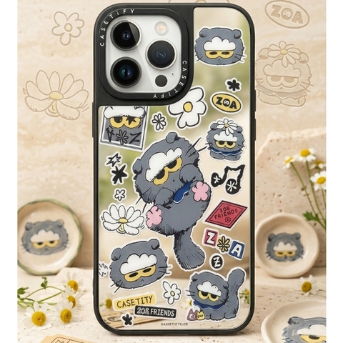 Ốp Lưng Mèo Mặt Ngốc Vô Tri Cho iPhone - Case Điện Thoại Độc Đáo Ngộ Nghĩnh