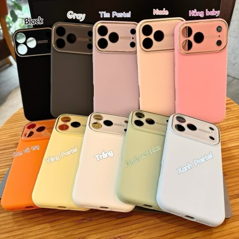 Ốp Lưng Iphone_ Ốp Chống Bẩn Độ Full Camera 17 Promax Cao Cấp