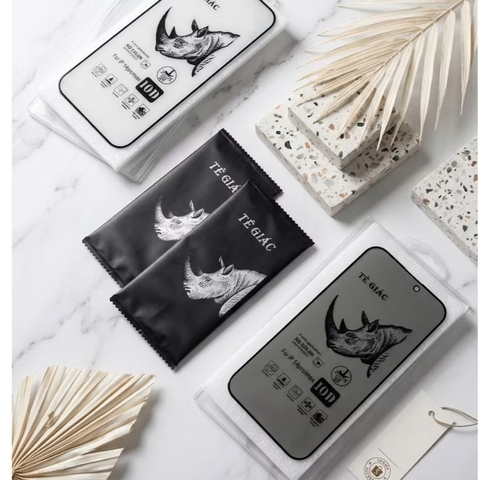Kính Cường Lực Tê Giác chống nhìn trộm cho iphone