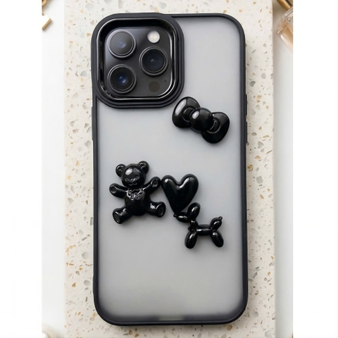 ỐP LƯNG IPHONE TUYỂN CHỌN bộ sưu tập: Noir Charm Case ✨🖤 - MÊ CASE