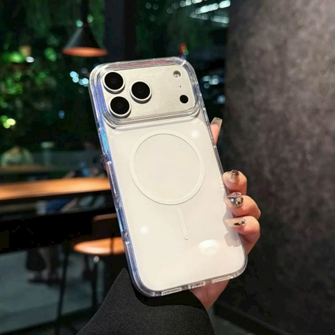ỐP LƯNG IPHONE MASACE CRYSTAL CHROME – TRONG SUỐT,SÁNG RỰC TINH KHÔI