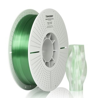 Sợi nhựa in 3D  Tinmorry  PETG  ECO - Translucent Olive Green : Filament 1.75mm - Cuộn 1kg