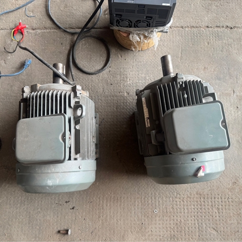 Motor Hitachi 5.5kw 7.5Hp 4P 1450 vòng Vỏ Nhôm