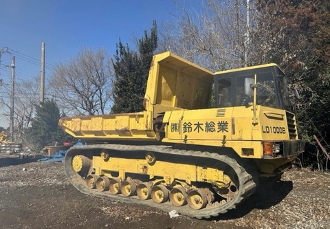 SIÊU PHẨM XE BEN XÍCH MITSUBISHI LD1000B – HÀNG BÃI NHẬT NGUYÊN BẢN (Crawler Carrier)