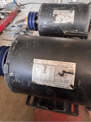 Motor Fuji Trơn 2Hp 4p 1450 vòng IE3