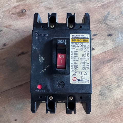 MCCB Shihlin 3P 20A