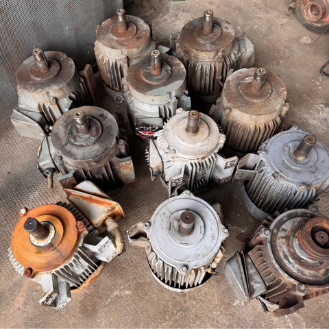 Motor 5.5kw - 4P 1450 vòng Hàng Nhật Bãi