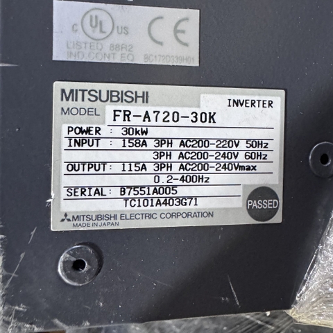 Biến tần Mitsubishi AP500 40HP