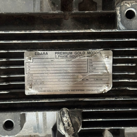 Motor Toshiba 7.5kw 10HP 2P IE3 3500