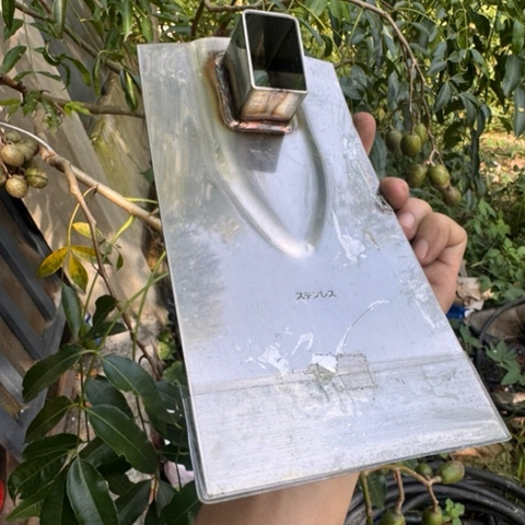 Lưỡi Cuốc Inox  Được Tôi Cứng Và Mài Bén Hàng Nội Địa Nhật