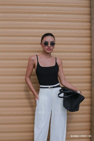 Bodysuit Cổ Vuông Hai Dây Basic Taygu | BS65