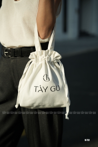 Túi Tote Dây Rút Canvas Đa Năng Taygu | TUI