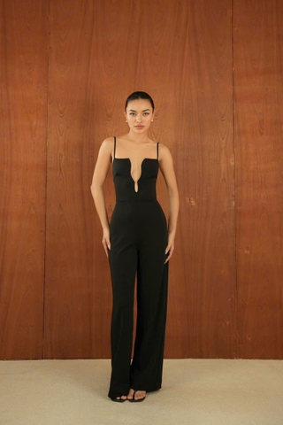 Jumpsuit Hai Dây Cổ Khoét Thanh Lịch HAILEY Taygu | JTK24