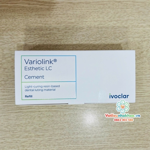 Xi măng thẩm mỹ chuyên gắn mặt dán sứ Variolink Esthetic LC (ống 2g)