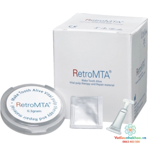 Retro MTA 0,3g Vật Liệu Bảo Tồn Tủy - Tép lẻ