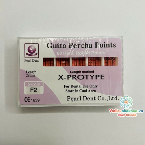 Gutta Percha Points nội nha Protaper X-Protype Pearl Dent